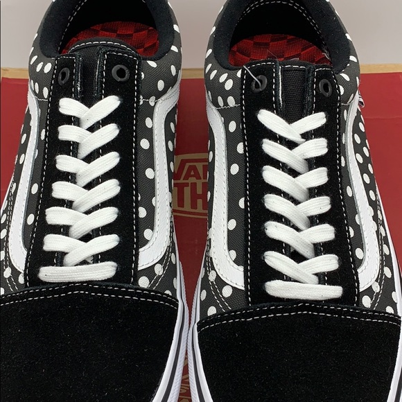 VANS OLD SKOOL PRO BAKER DOLLIN/Polka dots men’s - Picture 9 of 16
